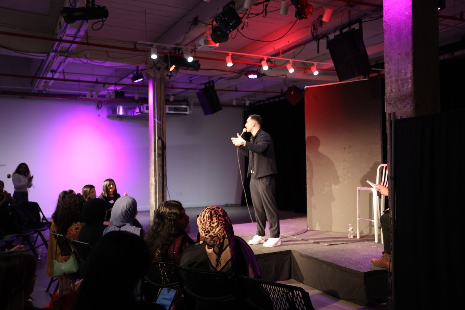 Zaid Fouzi performing at Habibi In The City